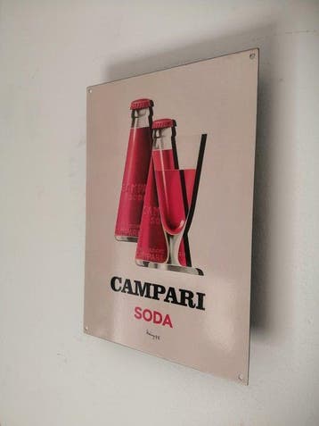 Davide Campari spa Milano - Mingozzi - Enseigne publicitaire