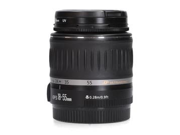 Canon EF-S 18-55mm f/3.5-5.6 USM - Zoomlens, Ophalen of Verzenden, Zo goed als nieuw