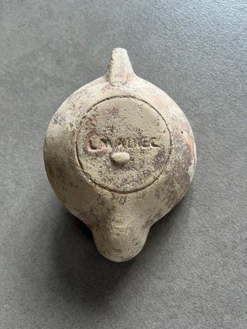 Oud-Romeins Terracotta Lampenolie Romeinse rechterverbinding