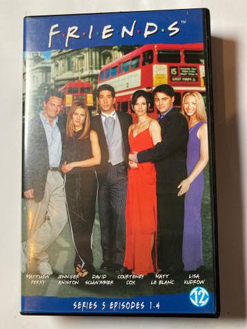 FRIENDS SERIES 5 EPISODES 1 - 4 (VHS), Gebruikt