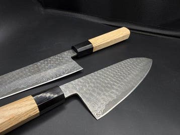Keukenmes - Japanse mes. Handgemaakt keukenmes voor chef.