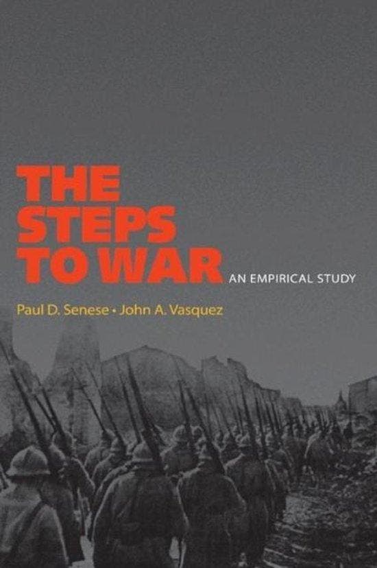 The Steps to War 9780691138923 Paul D. Senese, Boeken, Taal | Engels, Zo goed als nieuw, Verzenden