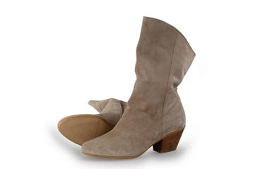 VIA VAI Enkellaarzen in maat 37 Beige, Kleding | Dames, Schoenen, Verzenden, Beige, Lage of Enkellaarzen, Zo goed als nieuw
