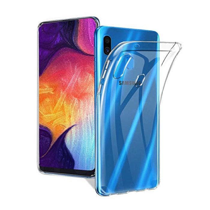 Samsung Galaxy A50 Transparant Clear Case Cover Silicone TPU, Telecommunicatie, Mobiele telefoons | Hoesjes en Screenprotectors | Samsung