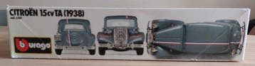 Bburago 1:24 - Modelauto - Citroën 15CV Traction Avant, Nieuw