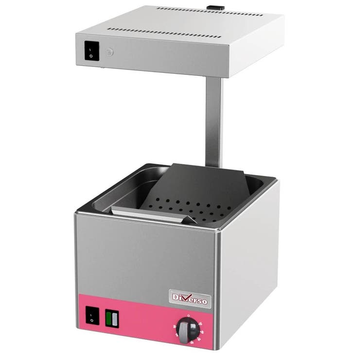 Friet-Warmhouder | 1/2 GN | 0.85kW (230V) |, Zakelijke goederen, Horeca | Keukenapparatuur, Nieuw in verpakking, Verzenden