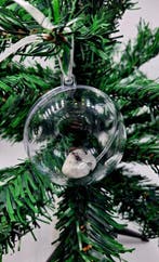 Edelsteen kerstbal Maansteen, Ophalen of Verzenden, Nieuw