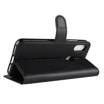 Xiaomi Redmi 9A Leren Flip Case Portefeuille - PU Leer, Verzenden