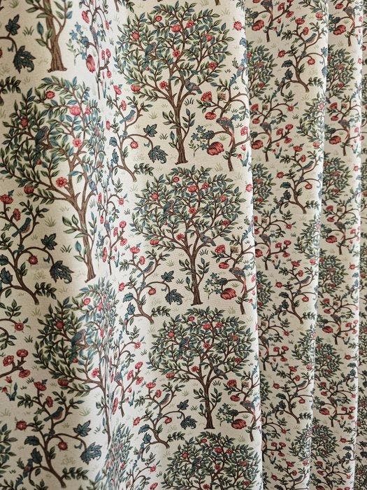 300x280 cm! William Morris - Exclusieve stof Kelmscott, Antiquités & Art, Tapis & Textile