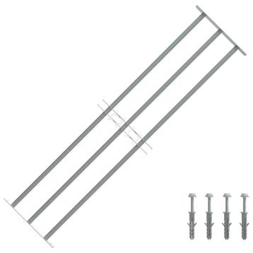 vidaXL Raamroosters 1000-1500 mm Gegalvaniseerd staal, Verzenden, Nieuw