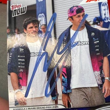 Williams - Topps Now - Miami GP 2026 Williams F1 Team Double