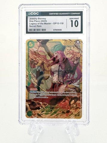One Piece - 1 Graded card - One Piece - Jewelry Bonney -, Nieuw