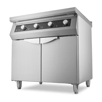 Cuiseur à induction 700 – 4 brûleurs – 17000W – avec support, Verzenden, Cuisinière, Friteuse et Grils