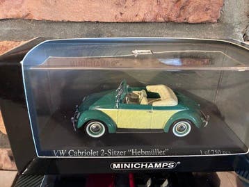 Divers 1:43 - Voiture miniature (2) - 1949 VW Beetle, Nieuw