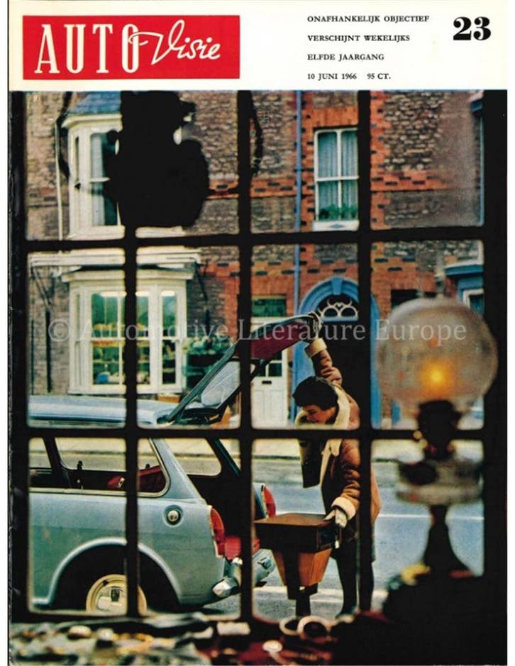1966 AUTOVISIE MAGAZINE 23 NEDERLANDS, Boeken, Auto's | Folders en Tijdschriften