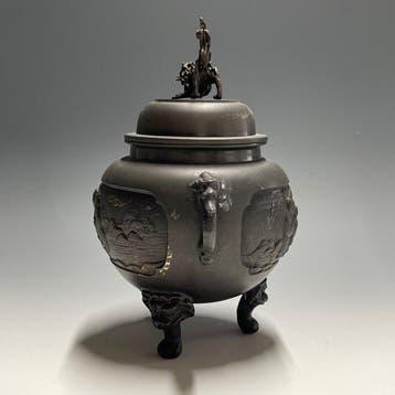 Takaoka Copperware - Nosaku Yoshihide - Wierookbrander -, Antiek en Kunst