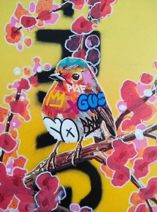 GuS Saint-AmouR (1974) - UrBAn LoVeR 2, Antiquités & Art, Art | Peinture | Moderne