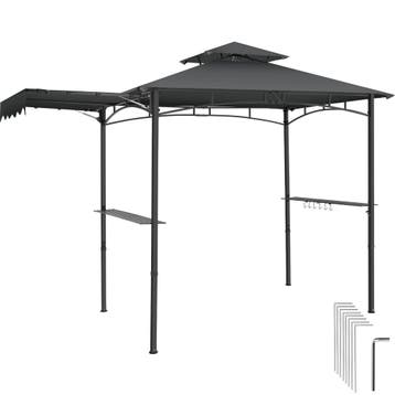 tectake Barbecuepaviljoen Maracaibo met luifel, weerbestendi, Verzenden, Nieuw