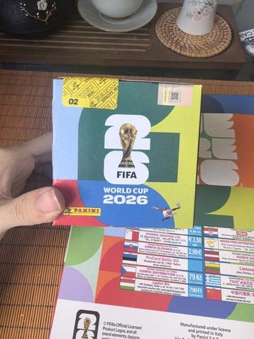 2026 Panini World Cup 2026 World Cup player card stickers +