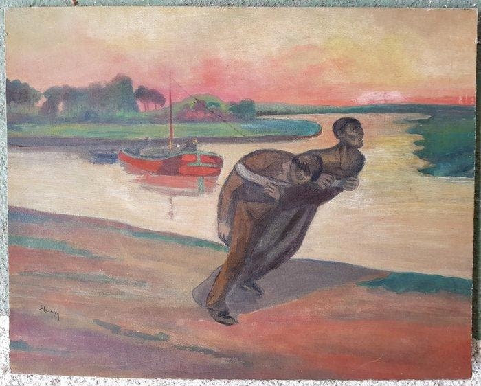 Théophile Alexandre Steinlen (1859-1923), Toegeschreven aan, Antiek en Kunst, Kunst | Schilderijen | Klassiek