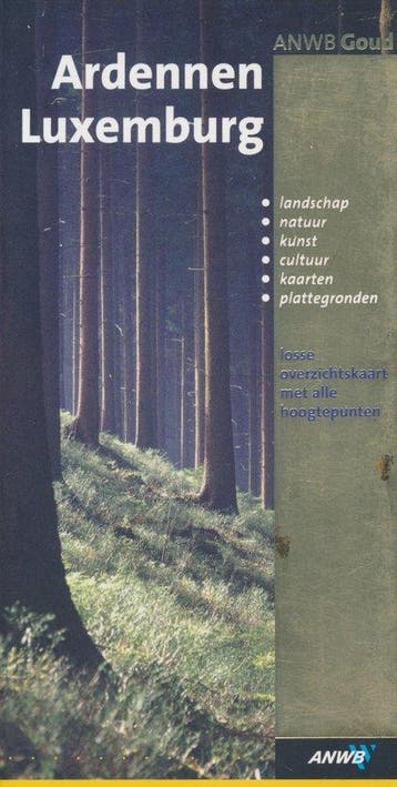 ANWB goud Ardennen, Luxemburg - Fonteyn, Boeken, Verzenden, Nieuw