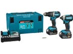 Veiling - Makita 18V klop-/schroefmachine & slagschroevendra, Doe-het-zelf en Bouw, Gereedschap | Boormachines, Nieuw