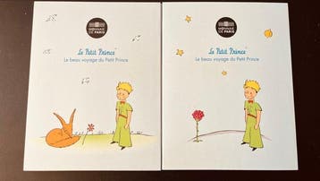 Frankrijk. 50 Euro 2016 Le Petit Prince (2 coins) (Zonder