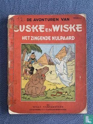Suske en Wiske - Het zingende nijlpaard - 1951, Livres, BD, Envoi