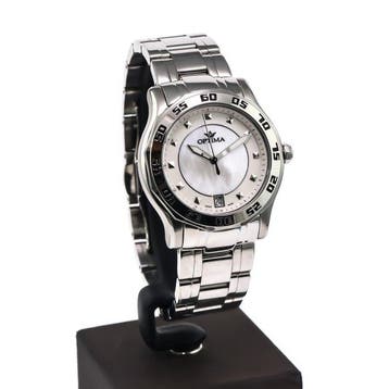 Optima - Swiss Made Watch - OSL273-SS-7 - Sans prix de, Handtassen en Accessoires, Nieuw