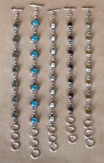 Zilver - Armband - Collectie van 5 pcs, Antiek en Kunst