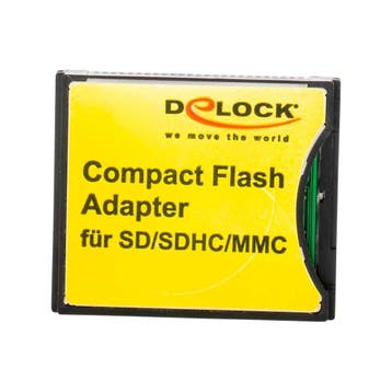 Delock Compact Flash Adapter for SD Memory Car met garantie, Ophalen of Verzenden