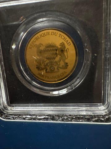 Tsjaad. 3000 Francs Friedrich Wilhelm I. - 1/1000 (.999) mit