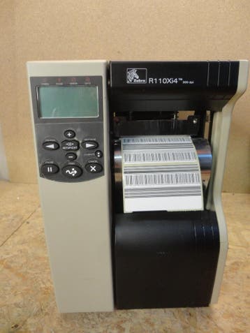 Zebra 110Xi4 - 300dpi Thermal Barcode Label Printer USB +, Ophalen of Verzenden, Gebruikt, Zebra