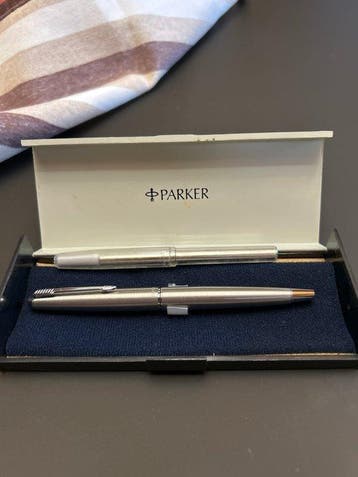 Parker - Parker 45 and Cartier - Zonder minimumprijs - Pen, Collections