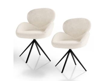 Veiling - Draaistoel Albano 2 stuks, Huis en Inrichting, Stoelen, Nieuw