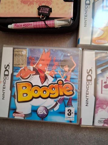 Nintendo - DS lite - Videogameconsole + games - In originele