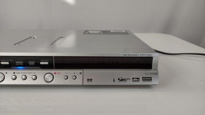 Pioneer DVR-530H-S DVD Recorder met HDD – Zilver DVD-speler, Verzamelen, Foto-apparatuur en Filmapparatuur