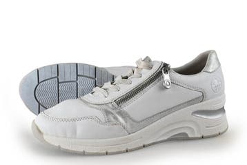 Rieker Sneakers in maat 40 Wit, Kleding | Dames, Verzenden, Wit, Sneakers, Gedragen
