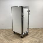 Gesloten reaalwagen (hxbxd) 182x66x89 cm, RVS - trespa