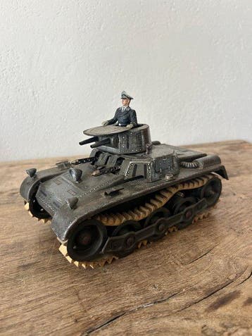 Gama - Speelgoed tank Panzer Allemand - WWII -