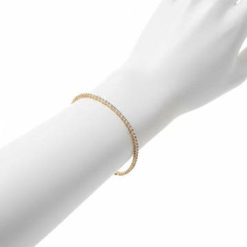 Armband - 14 karaat Geel goud - 2.61ct. tw. Diamant