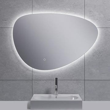 LED Spiegel 80x55cm | 15W | Dimbaar, Verwarming, 2800-6400K, Huis en Inrichting, Woonaccessoires | Spiegels, Verzenden, Nieuw