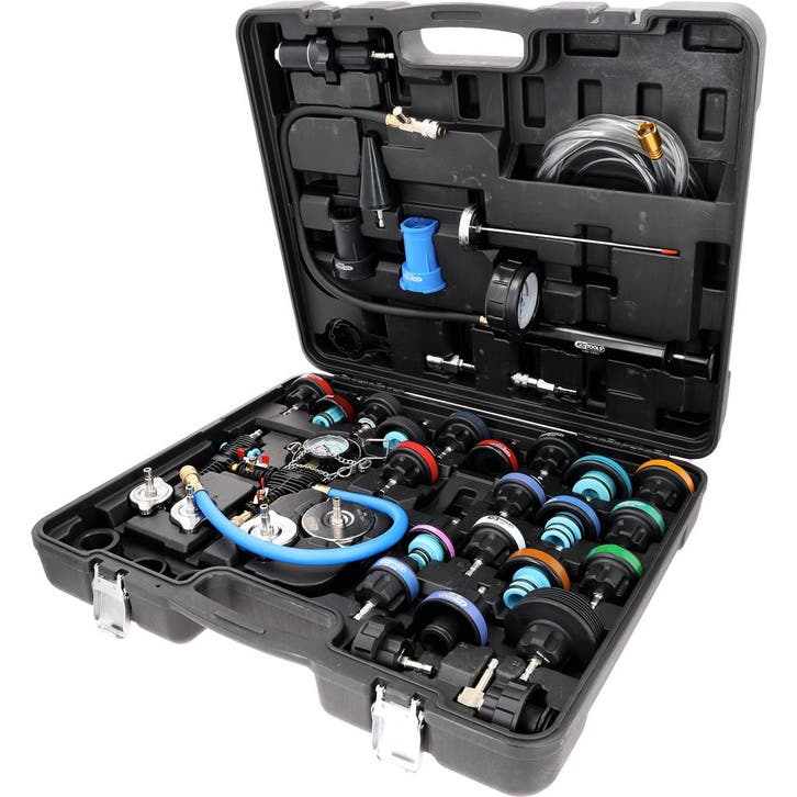 KS Tools Koelsysteem Diagnose Service Vul Set 40-delig, Auto diversen, Autogereedschap, Nieuw, Verzenden