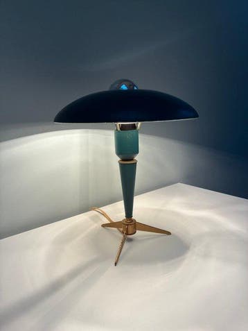 Philips - Louis Kalff - Lampe de table - Bijou - Aluminium,
