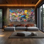 Dine Chanima (XX) - Bart Simpson Spray Art, Antiek en Kunst