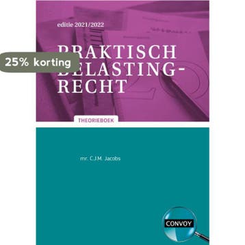 2021/2022 / Praktisch belastingrecht / Theorieboek, Boeken, Verzenden, Zo goed als nieuw, C.J.M. Jacobs