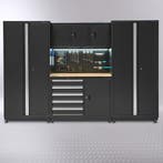 Datona Werkbank 160 cm met bovenkast en twee, Doe-het-zelf en Bouw, Ophalen of Verzenden, Nieuw