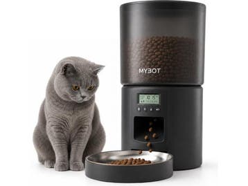 MYBOT P2 - Automatische Voerbak - 4L - 6 Maaltijden per Dag, Animaux & Accessoires, Verzenden