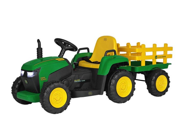 John Deere Farm Power Tractor – Elektrische Kindertractor me, Kinderen en Baby's, Speelgoed | Buiten | Accuvoertuigen, Nieuw, Ophalen of Verzenden