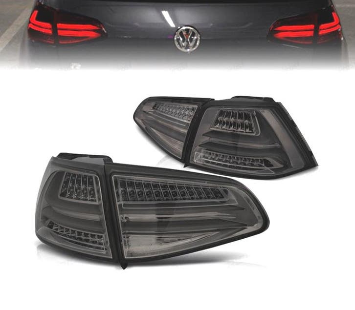 FEUX ARRIÈRE POUR VOLKSWAGEN VW GOLF 7 12-17 LIGHTBAR FOND C, Autos : Pièces & Accessoires, Éclairage, Envoi